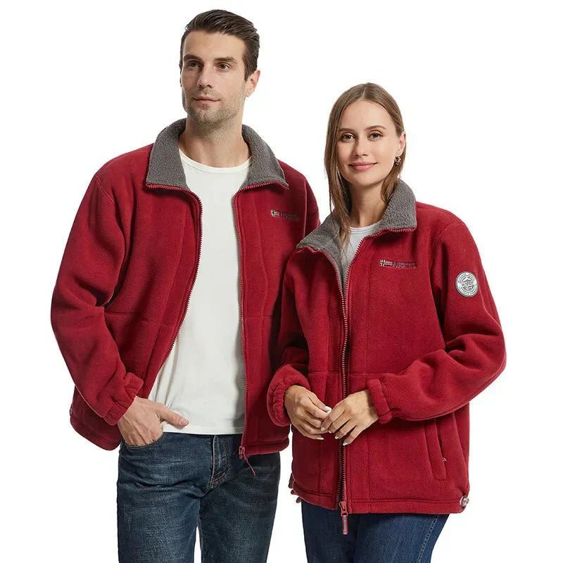 Drune | Winddichte & atmungsaktive Herren-Fleecejacke