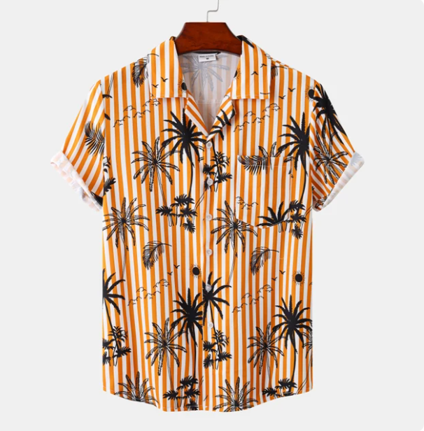 Drune | Hawaii Surf Floral Hemd für Herren
