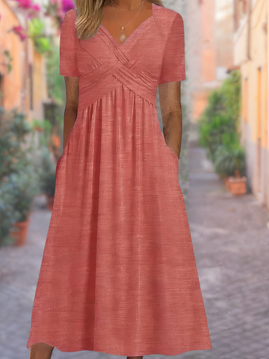 Drune | Neck Summer Dress