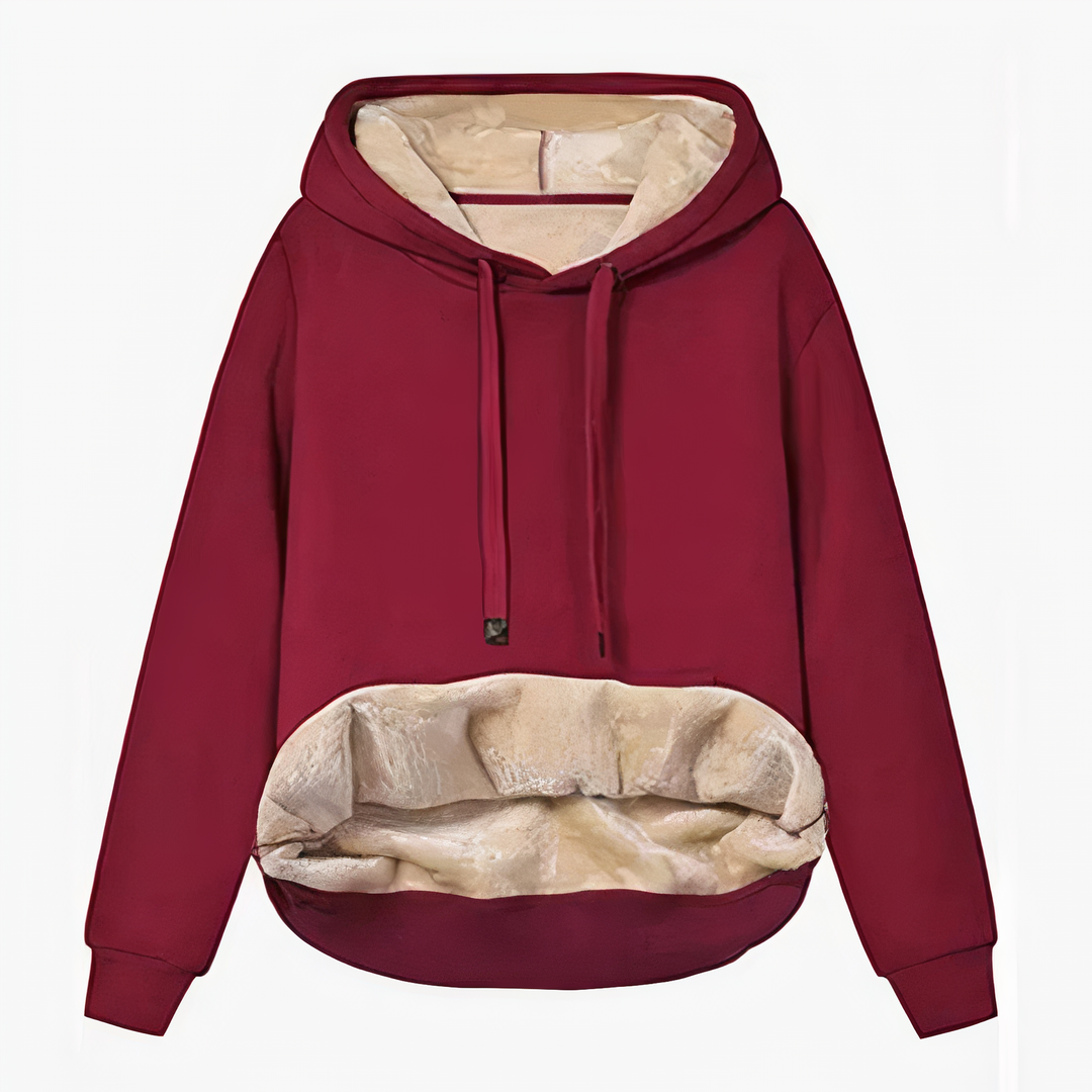 Drune - Hoodie Gefüttert Mit Fleece