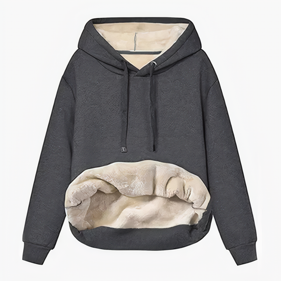 Drune - Hoodie Gefüttert Mit Fleece