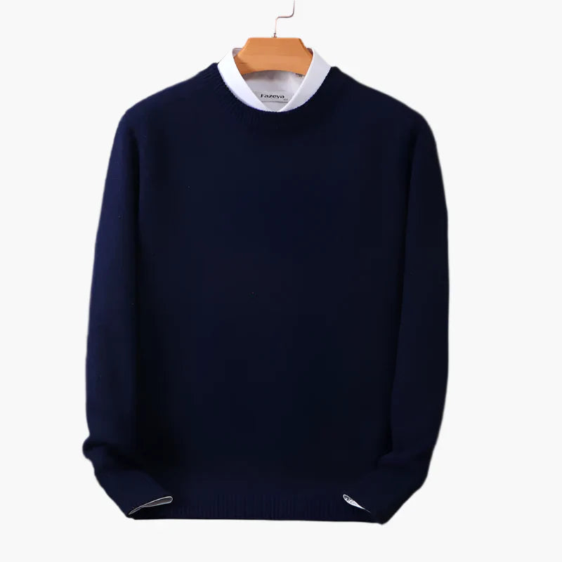 Drune | Business Pullover mit Kragen - Eleganter Strickpullover für Büro & Alltag