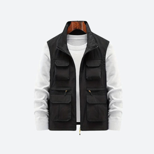 Drune | Herrenjacke mit Mehreren Reißverschlusstaschen