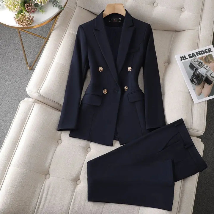 Drune | 3-teiliges Blazer-Set - stilvolle Damenblazer aus hochwertigem Stoff