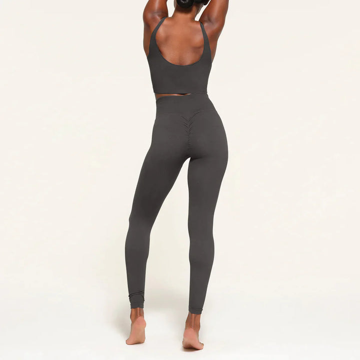 Gerüschte nahtlose Leggings