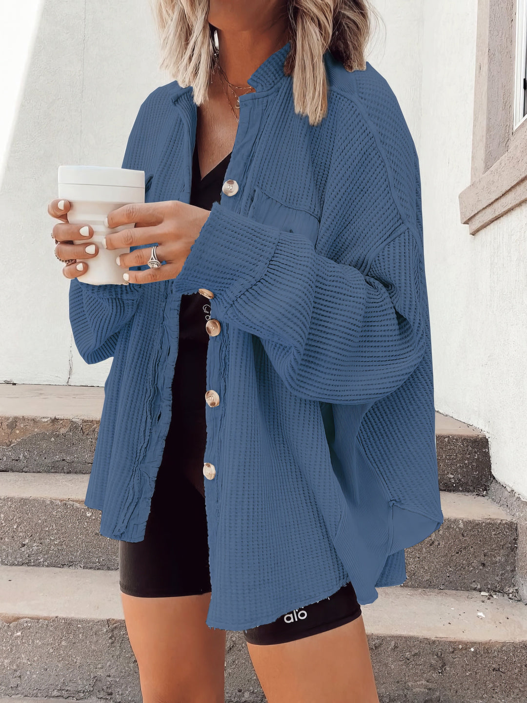 Drune | Lässige Hemdjacke Aus Weichem Stoff