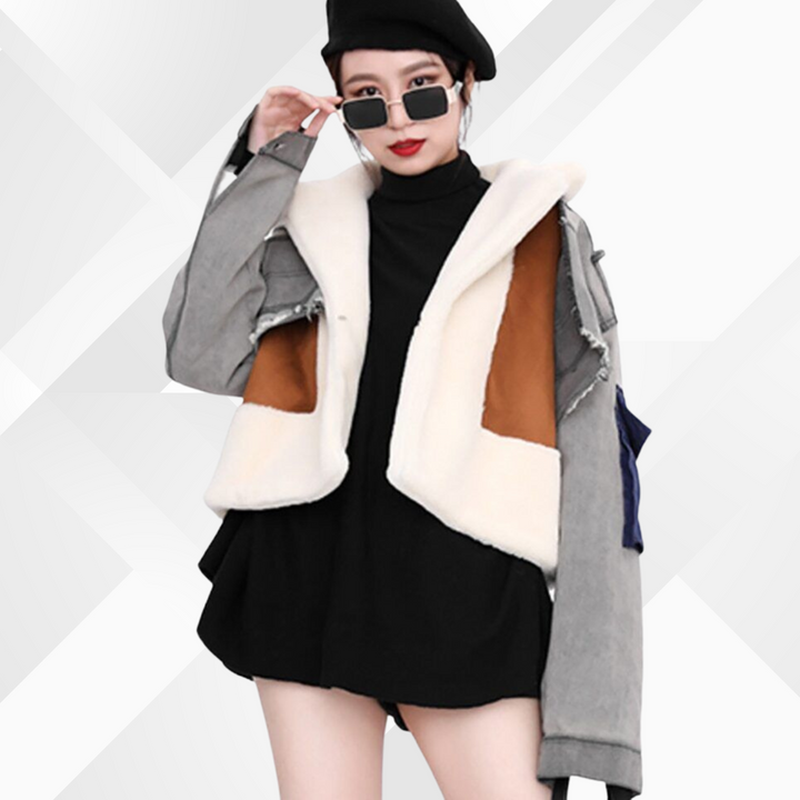 Drune | Baumwoll Patchwork Jacke