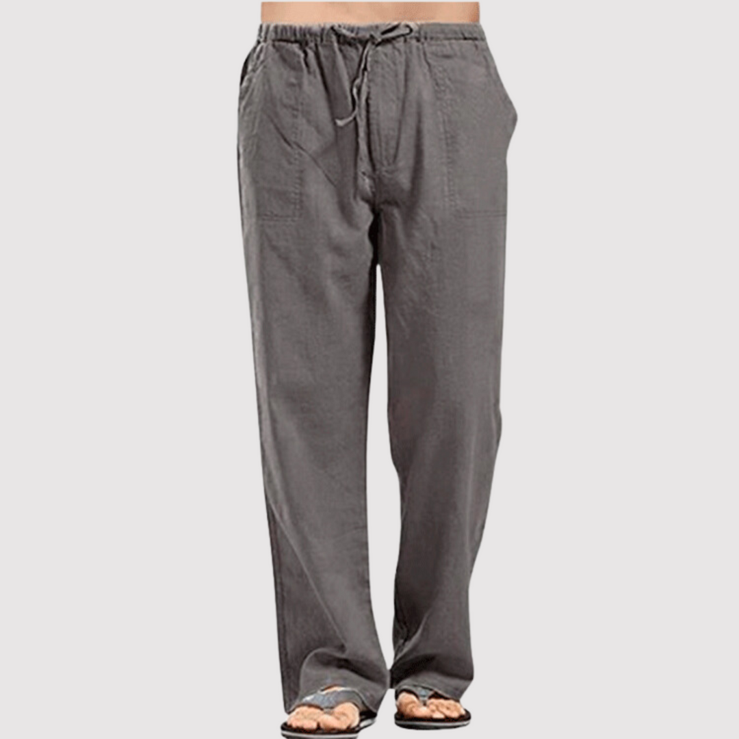 Drune | Herren Baumwoll Leinen Hose