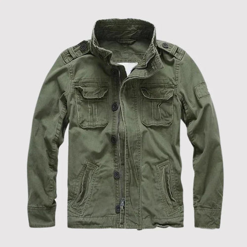 Drune | Retro-Jeansjacke Mit Mehreren Taschen