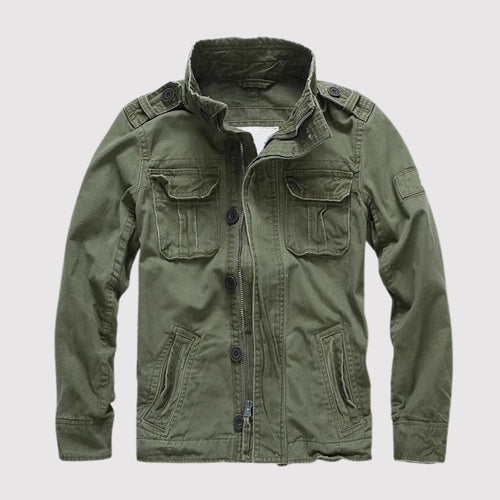 Drune | Retro-Jeansjacke mit mehreren Taschen