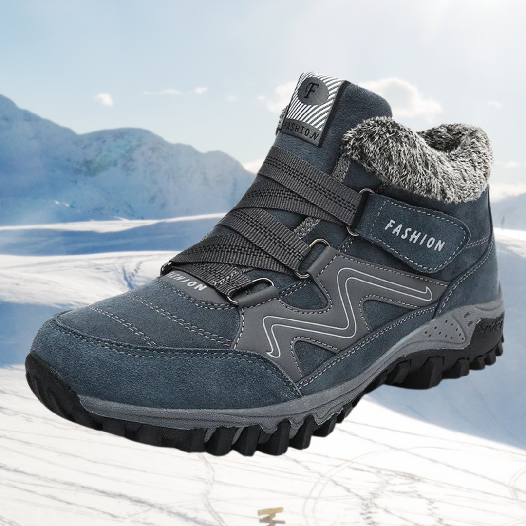 Drune | Damen Warme Kunstpelz Stiefel