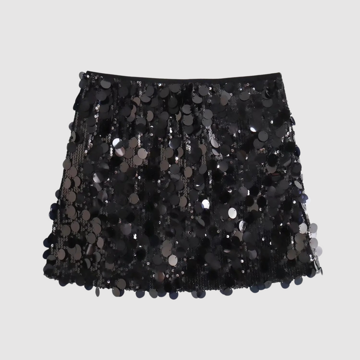 Drune | Elegante Minirock Mit Pailletten