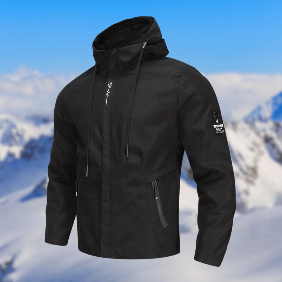 Herren Kapuzenjacke Stilvoll Bequem Alltag