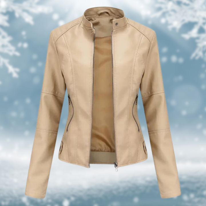 Drune | Vegane Lederjacke Im Modernen Stil