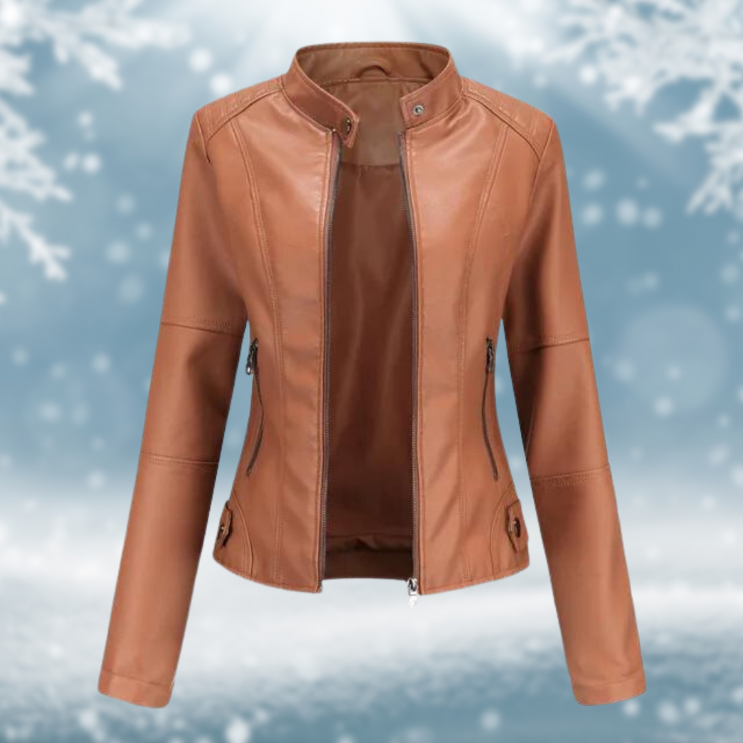 Drune | Vegane Lederjacke Im Modernen Stil