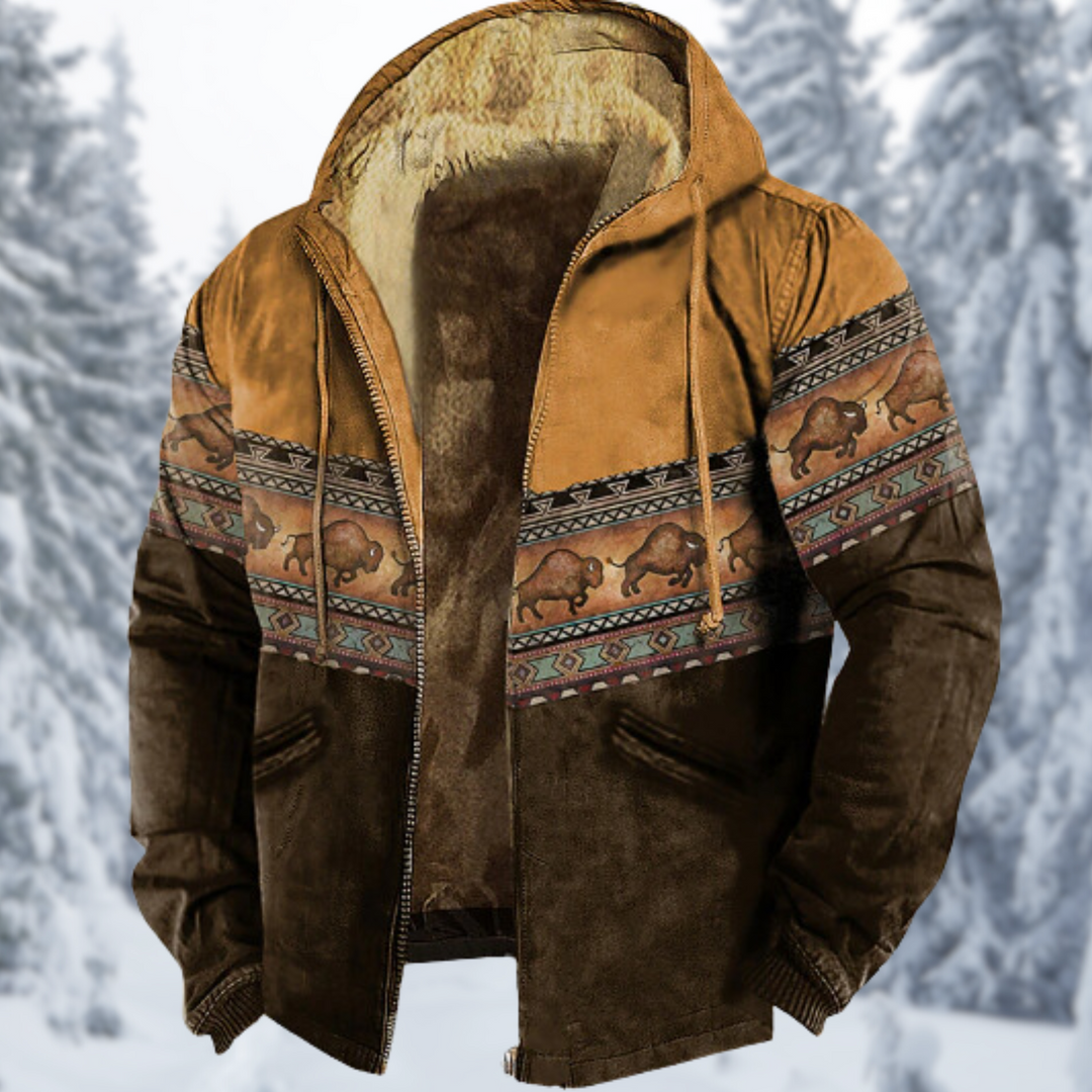 Drune | 3D-gedruckte Fleecejacke mit Kapuze