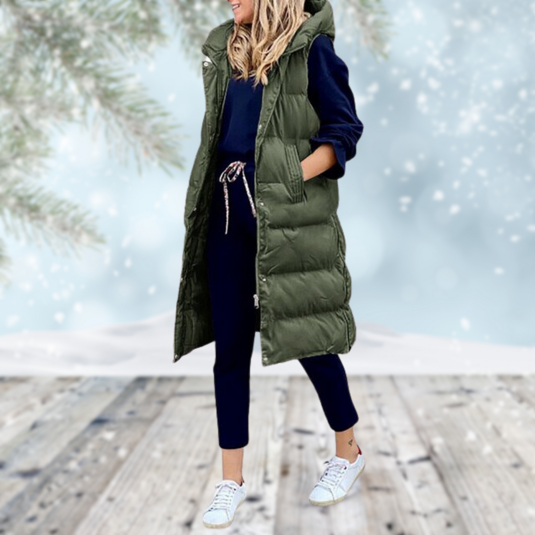 Drune | Langer Weste Mantel