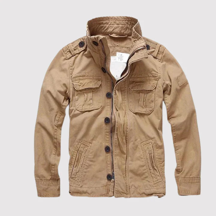 Drune | Retro-Jeansjacke Mit Mehreren Taschen