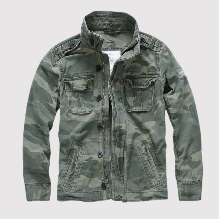Drune | Retro-Jeansjacke mit mehreren Taschen