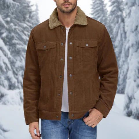 Drune | trendige Cordjacke für Männer