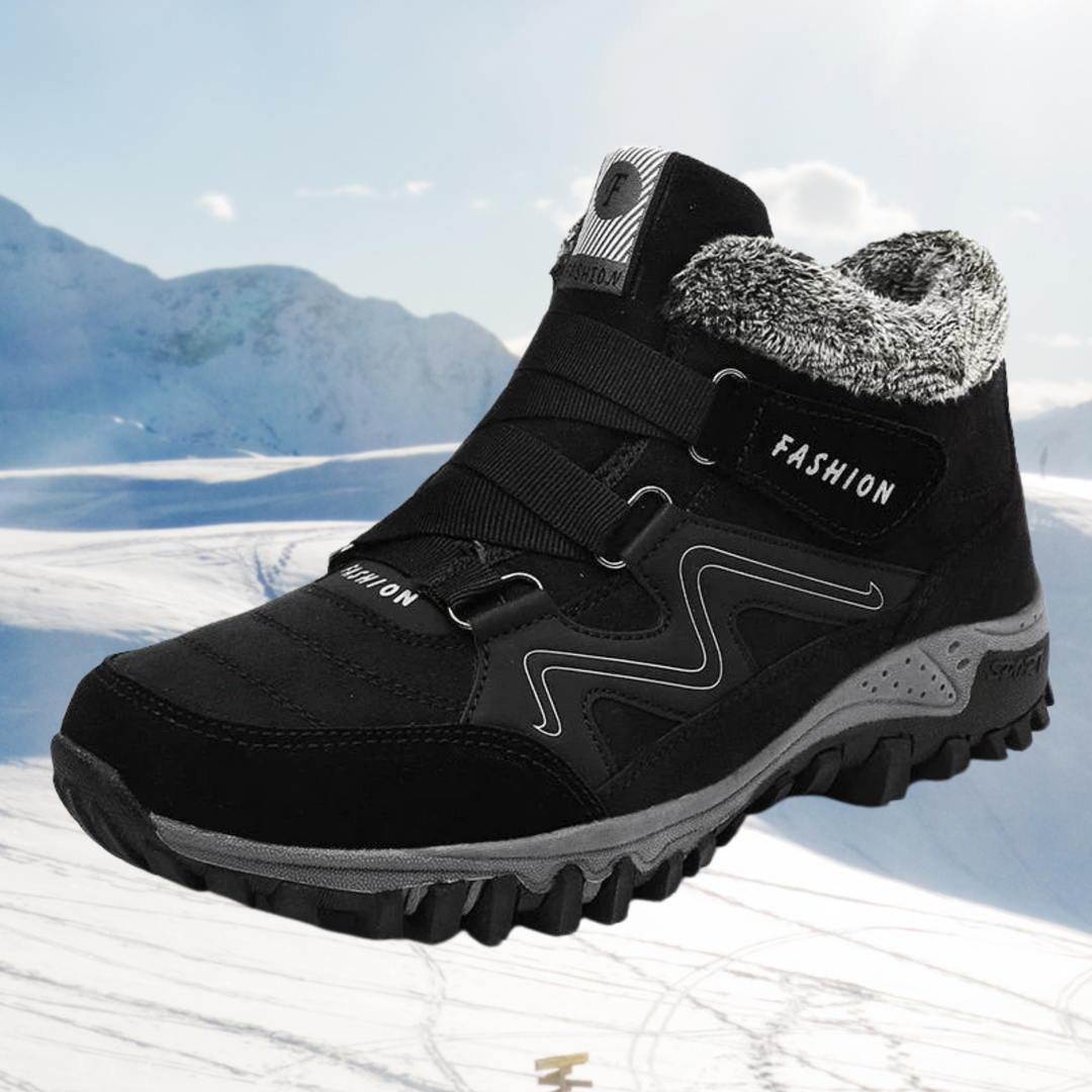 Drune | Damen Warme Kunstpelz Stiefel