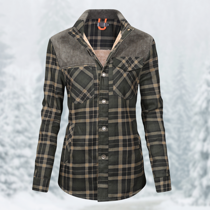 Drune | Flanell-Wanderjacke für Frauen