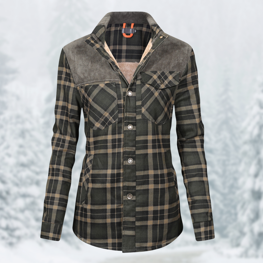 Drune | Flanell Wanderjacke für Frauen