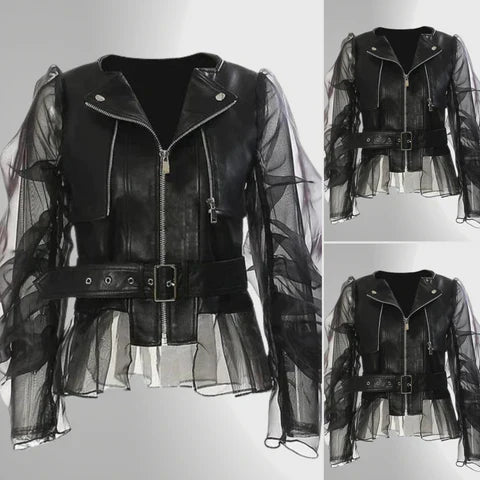 Drune | elegante Lederjacke für Damen