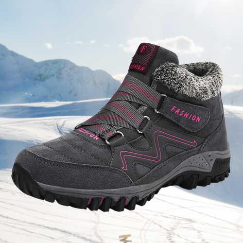 Drune | Damen Warme Kunstpelz Stiefel