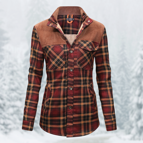 Drune | Flanell Wanderjacke für Frauen