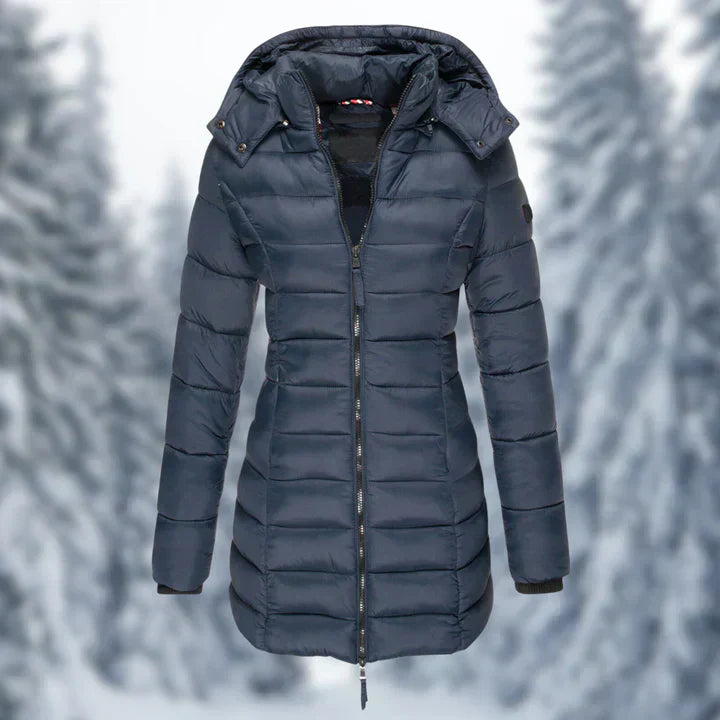 Drune | Plüsch Damenjacke mit Kapuze