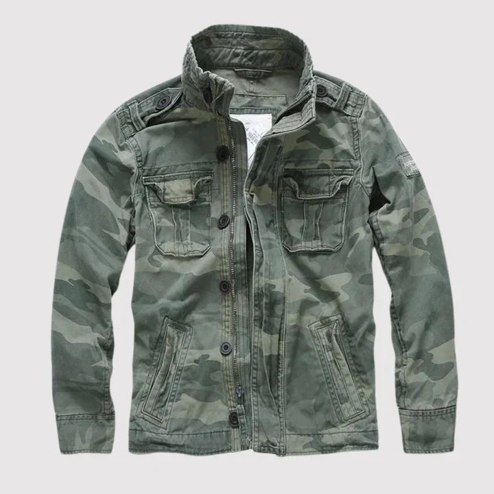 Drune | Retro-Jeansjacke Mit Mehreren Taschen