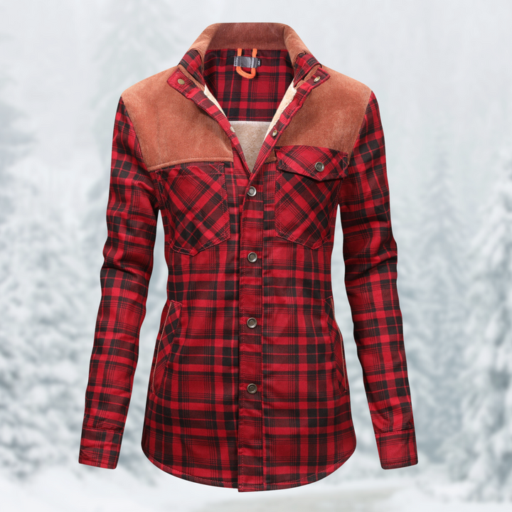 Drune | Flanell-Wanderjacke für Frauen