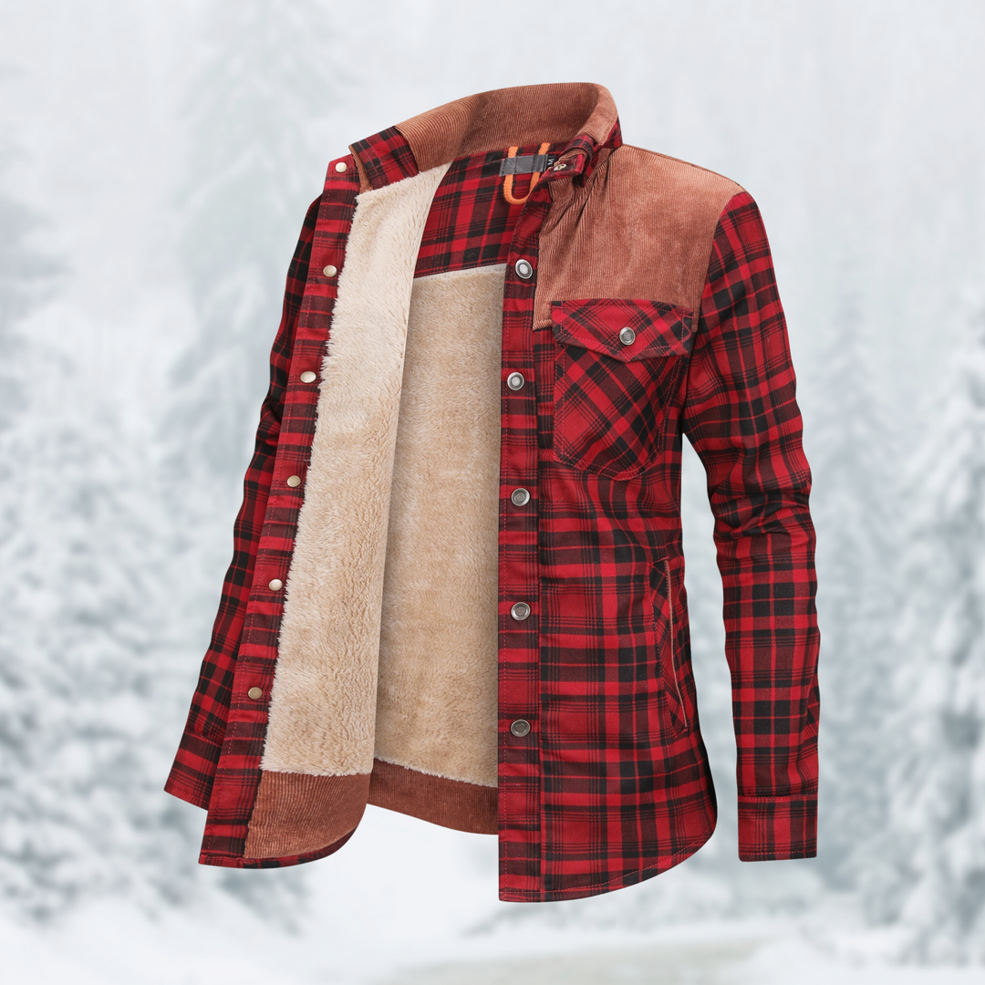 Drune | Flanell-Wanderjacke für Frauen