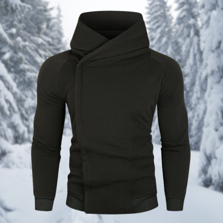 Drune | Herren Fleece Zip Kapuzenpullover