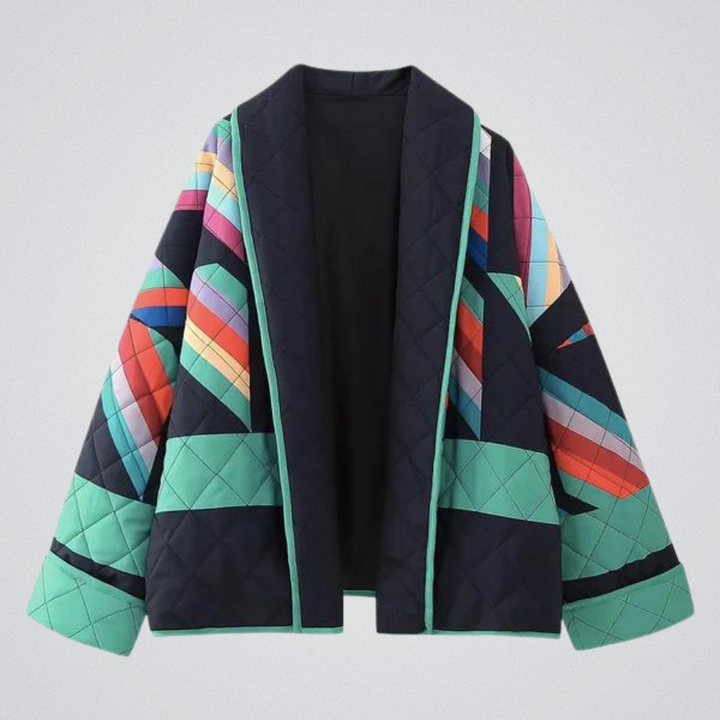Drune | Retro Jacke Mit Polokragen