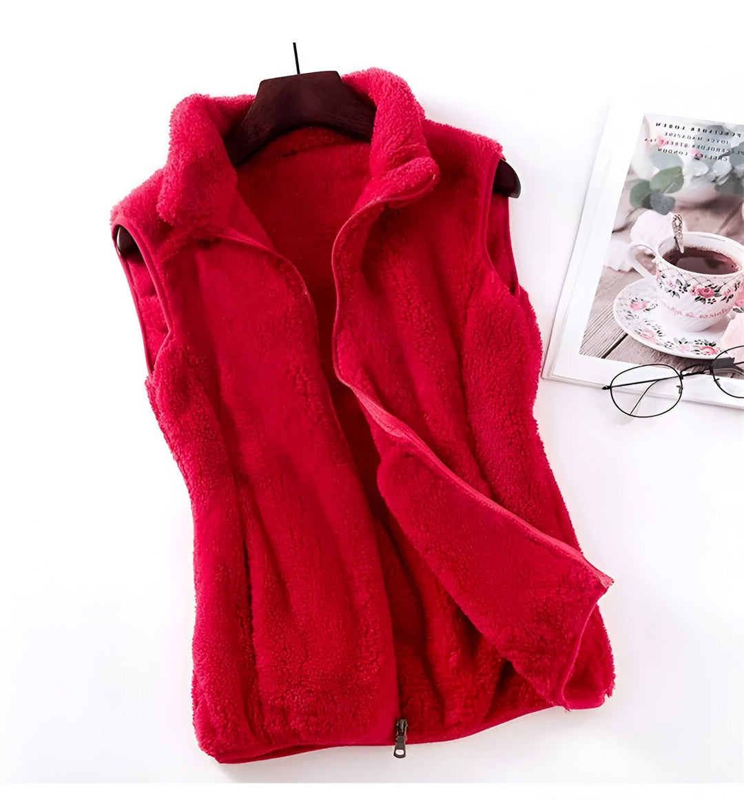 Drune | Polar Fleece-Winterweste für Frauen