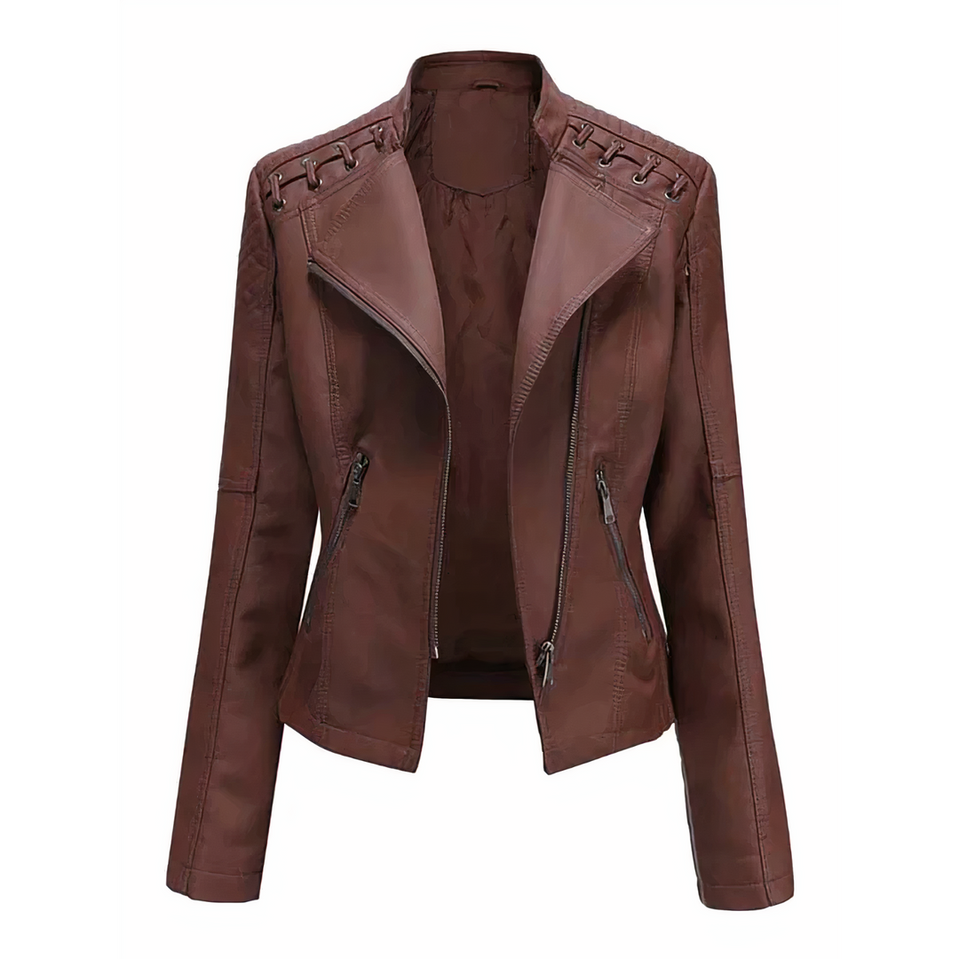 Drune | Leder Damenjacke