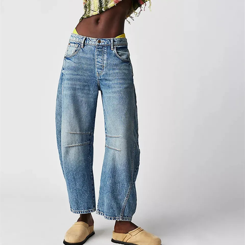 Drune | Damen Jeans Casual Schnitt