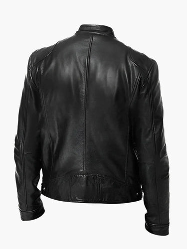 Drune | Kunstlederjacke im Biker-Stil - Zeitloses Design für Alltag und Freizeit