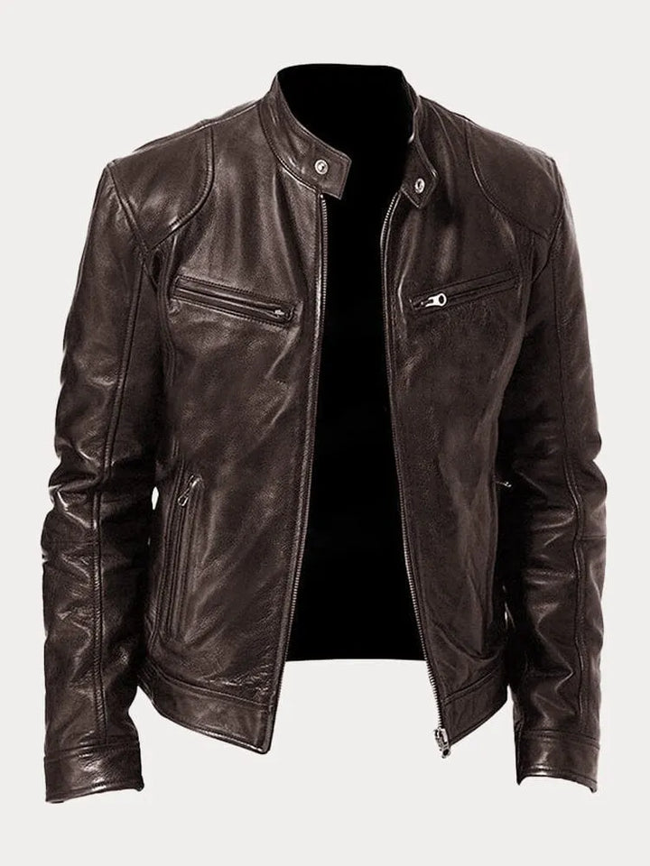 Drune | Lässige Lederjacke: Zeitloser Stil Und Komfort