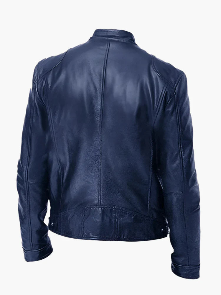 Drune | Kunstlederjacke im Biker-Stil - Zeitloses Design für Alltag und Freizeit