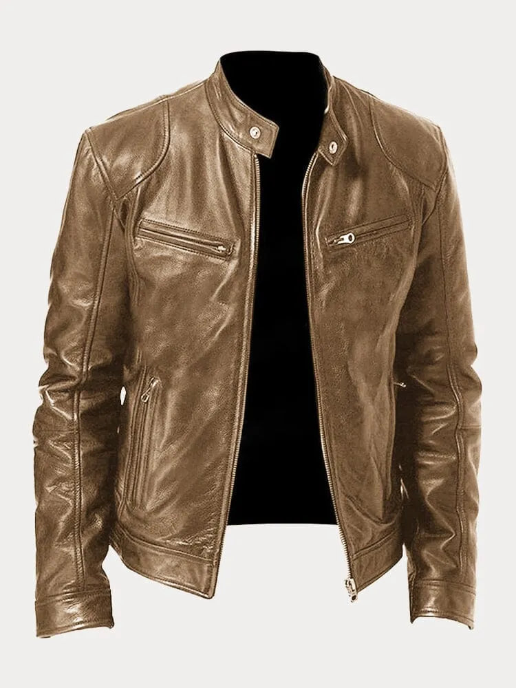 Drune | Lässige Lederjacke