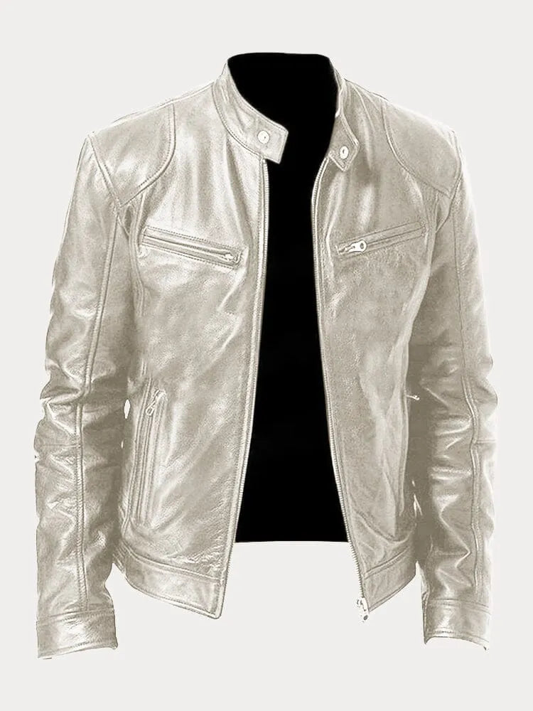 Drune | Lässige Lederjacke: Zeitloser Stil Und Komfort