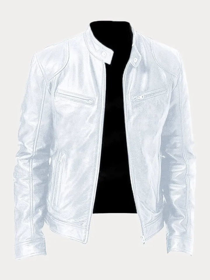 Drune | Lässige Lederjacke: Zeitloser Stil Und Komfort