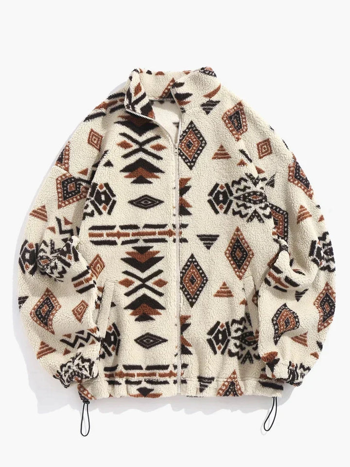 Drune | Pullover mit Ethnischem Druck