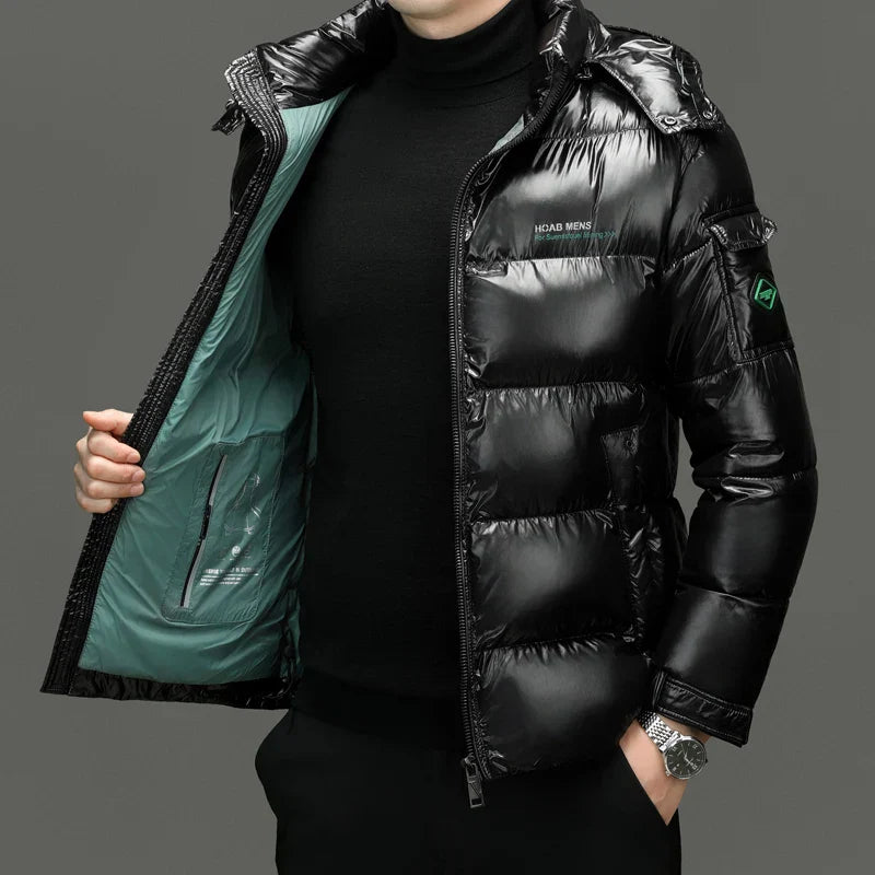 Drune | Elegante Gesteppte Jacke Mit Langen Ärmeln Für Herren