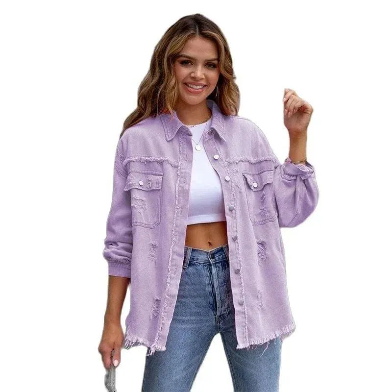 Drune | Übergroße Denim Jacke für Damen