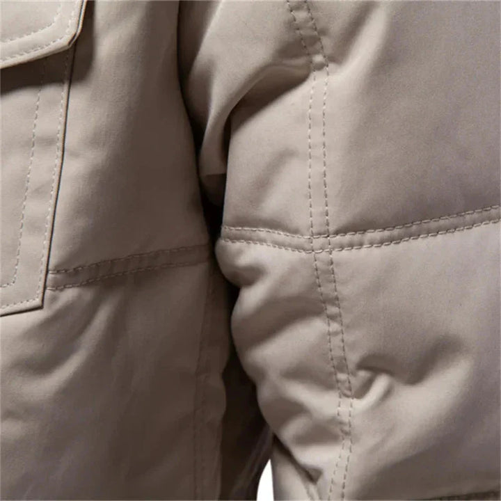 Drune | Moderne Gepolsterte Jacke mit Fronttaschen für Herren