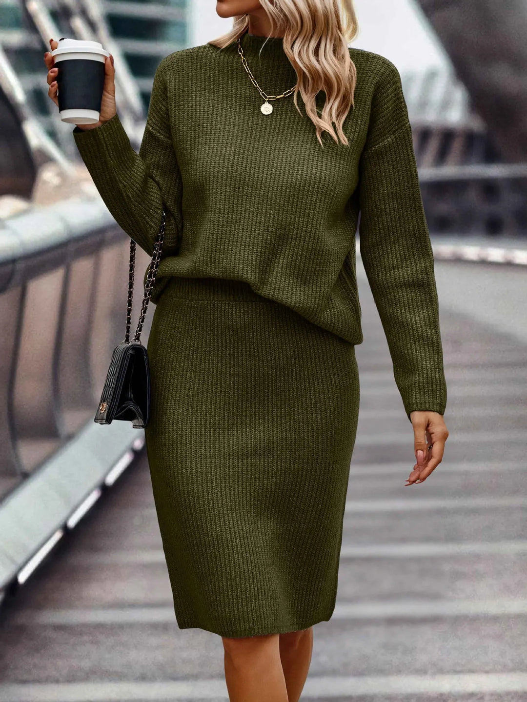 Drune | Stylisches 2-Teiliges Set für Frauen